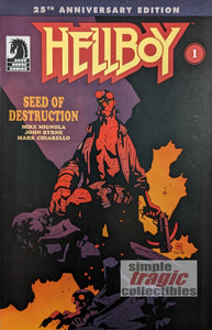 Hellboy: Seed Of Destruction #1 Comic Book Cover Art by Mike Mignola
