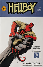 Load image into Gallery viewer, Hellboy: Almost Colossus #2 Comic Book Cover Art by Mike Mignola
