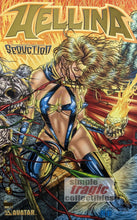 Load image into Gallery viewer, Hellina Seduction #1/2 Gold Foil Comic Book Cover Art by Juan Jose Ryp

