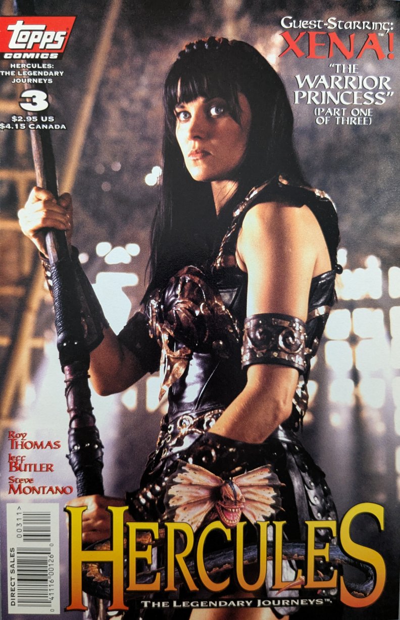 Hercules: The Legendary Journeys #3 Photo Variant Cover Art