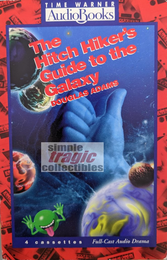 Hitchhiker's Guide To The Galaxy AudioBook Cassette Set