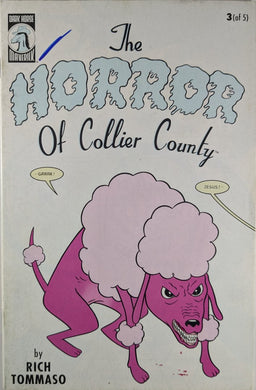 The Horror Of Collier County #3 Comic Book Cover Art by Rich Tommaso