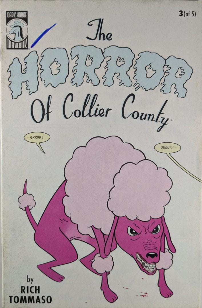 The Horror Of Collier County #3 Comic Book Cover Art by Rich Tommaso