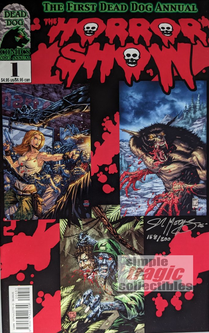 Horror Show #1 Comic Book Cover Art by Josh Medors