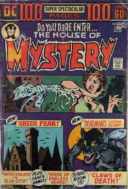 House Of Mystery #224 Comic Book Cover Art by Gerry Talaoc, Bill Draut, Alfredo Alcala
