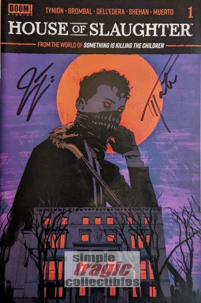 House Of Slaughter (2021) #1 SIGNED x2 – Simple Tragic Collectibles