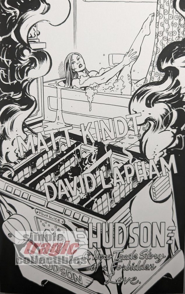 Hero Trade: Hudson #1 Comic Book Cover Art by David Lapham