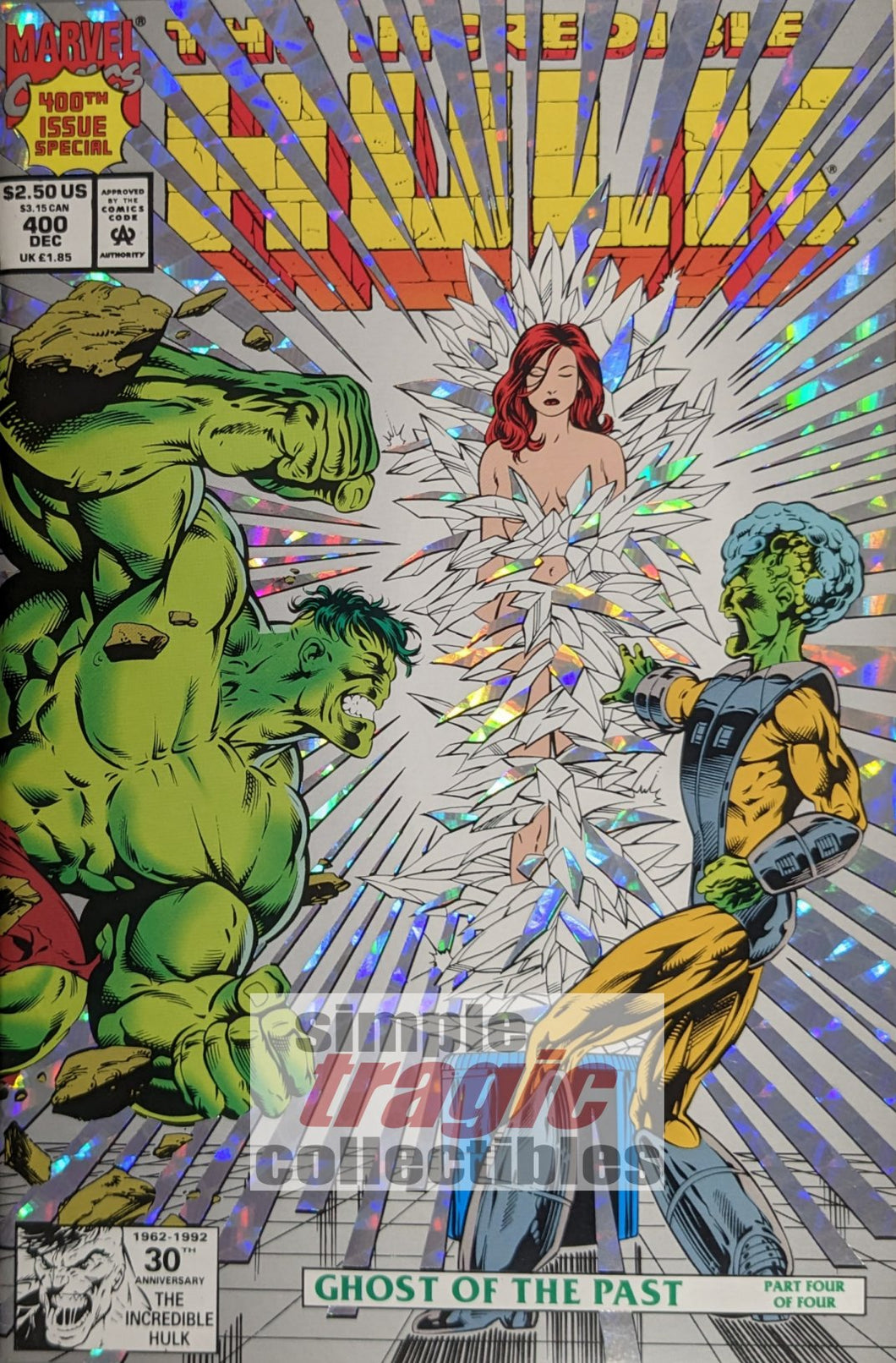 Incredible Hulk #400 Comic Book Cover Art by Gary Frank