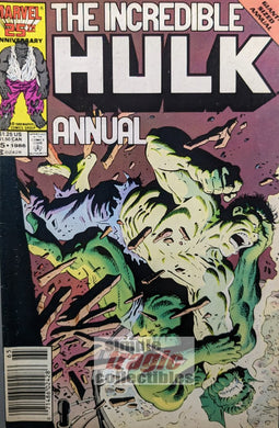 Incredible Hulk Annual #15 Comic Book Cover Art by Mike Zeck