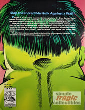 Load image into Gallery viewer, Incredible Hulk Poster Magazine Back Cover Art
