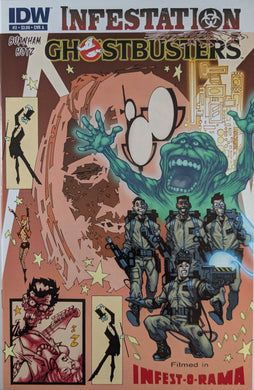 Ghostbusters: Infestation #2 Comic Book Cover Art by John K. Snyder III