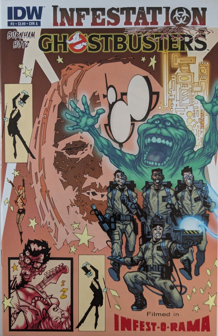 Ghostbusters: Infestation #2 Comic Book Cover Art by John K. Snyder III