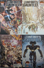 Load image into Gallery viewer, Infinity Gauntlet #2-5 Comic Book Cover Art by Dustin Weaver
