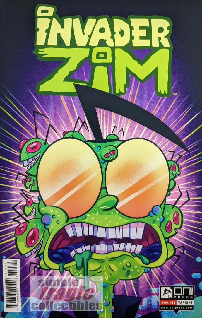Invader Zim (2015) #7 (Variant Mady G) – Simple Tragic Collectibles