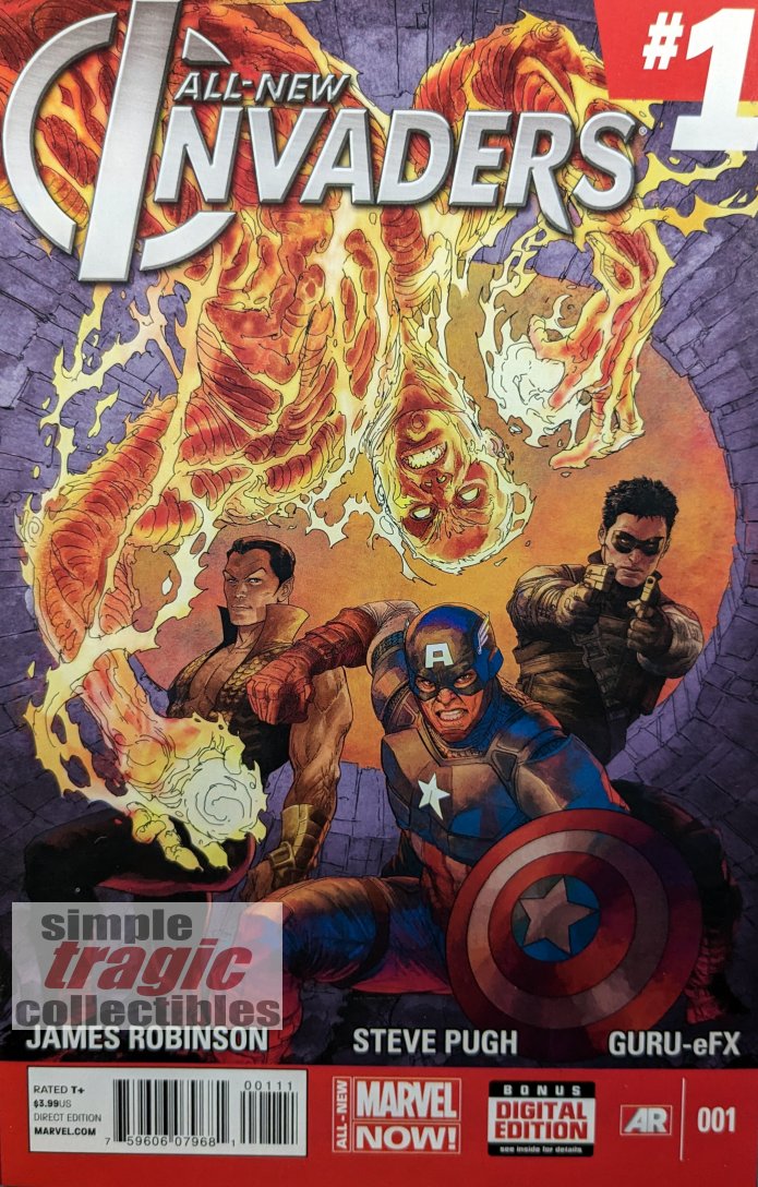 All-New Invaders #1 Comic Book Cover Art by Mukesh Singh