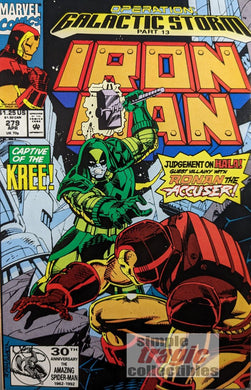 Iron Man #279 Comic Book Cover Art by Paul Ryan