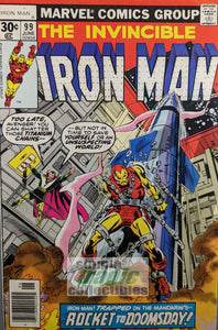 Iron Man #99 Comic Book Cover Art