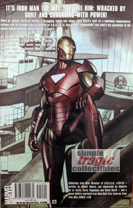 Iron Man: Director Of SHIELD - With Iron Hands TPB Back Cover Art by Adi Granov
