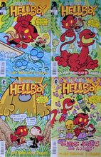 Load image into Gallery viewer, Itty Bitty Hellboy: The Search For The Were-Jaguar #1-4 Comic Book Cover Art by Art Baltazar
