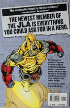 Load image into Gallery viewer, JLA Superpower Graphic Novel Back Cover Art by Scot Eaton

