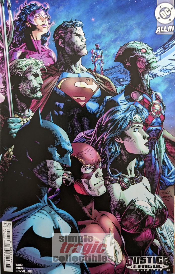 Justice League Unlimited (2025) #1 (Variant Lee) – Simple Tragic ...
