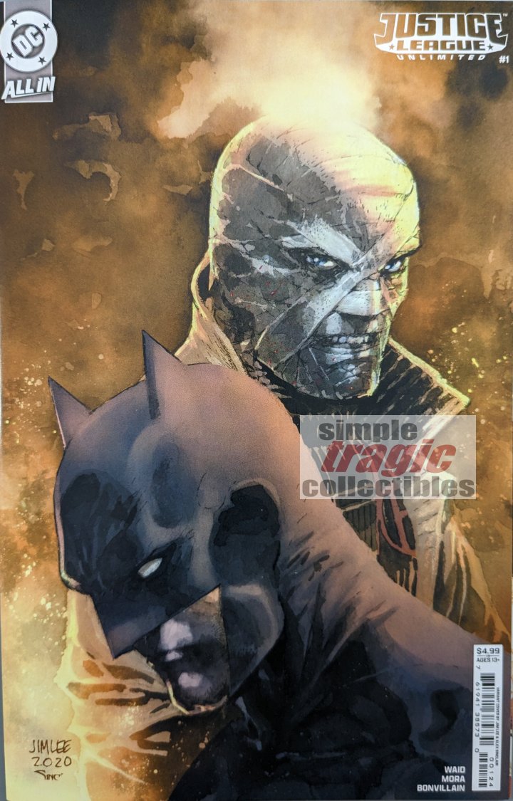 Justice League Unlimited (2025) #1 (Hush Variant Lee) – Simple Tragic ...