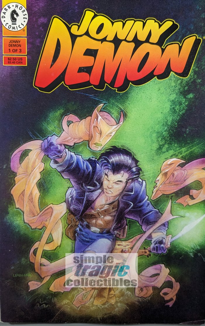 Jonny Demon #1 Comic Book Cover Art by Steve Leialoha