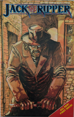 Jack The Ripper #1 Comic Book Cover Art by Brooks Hagan