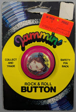 Load image into Gallery viewer, Jammin' Rock &amp; Roll Button - Culture Club Pin / Button
