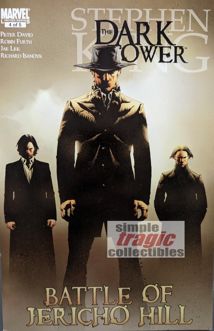 Dark Tower: The Battle Of Jericho Hill #4 Comic Book Cover Art by Jae Lee