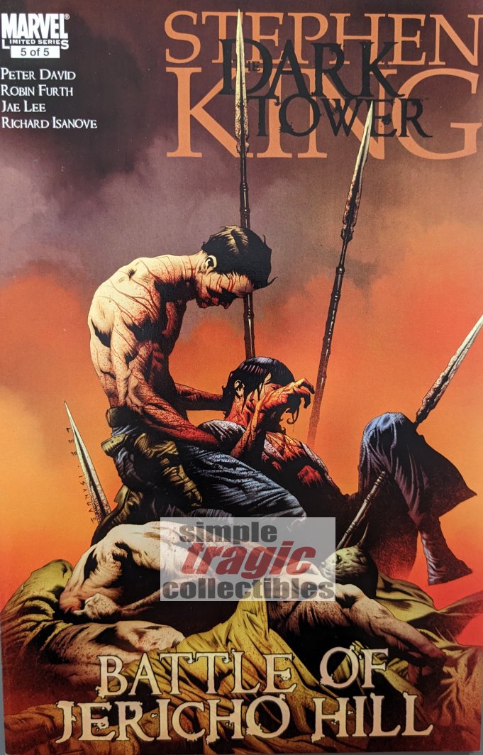 Dark Tower: The Battle Of Jericho Hill #5 Comic Book Cover Art by Jae Lee