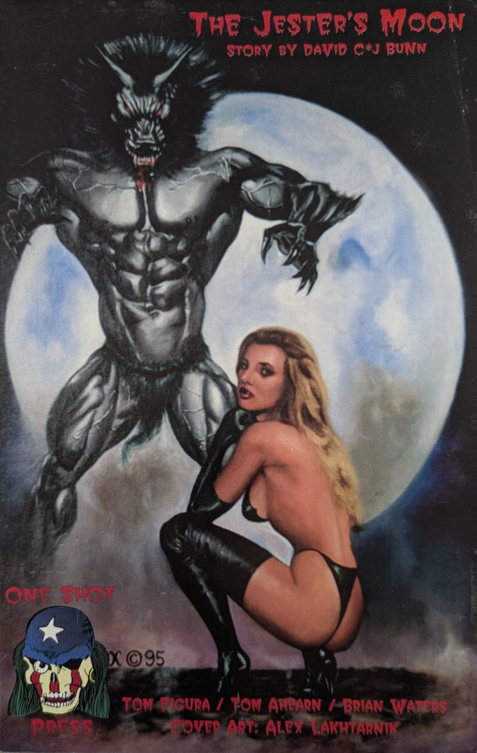 The Jester's Moon #1 Comic Book Cover Art by Alex Lakhtarnik