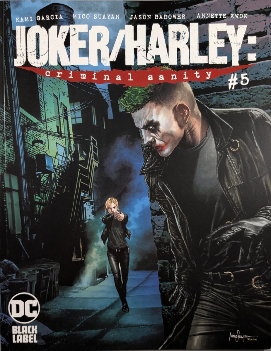 Joker / Harley: Criminal Sanity #5 Variant Comic Book Cover Art by Mico Suayan