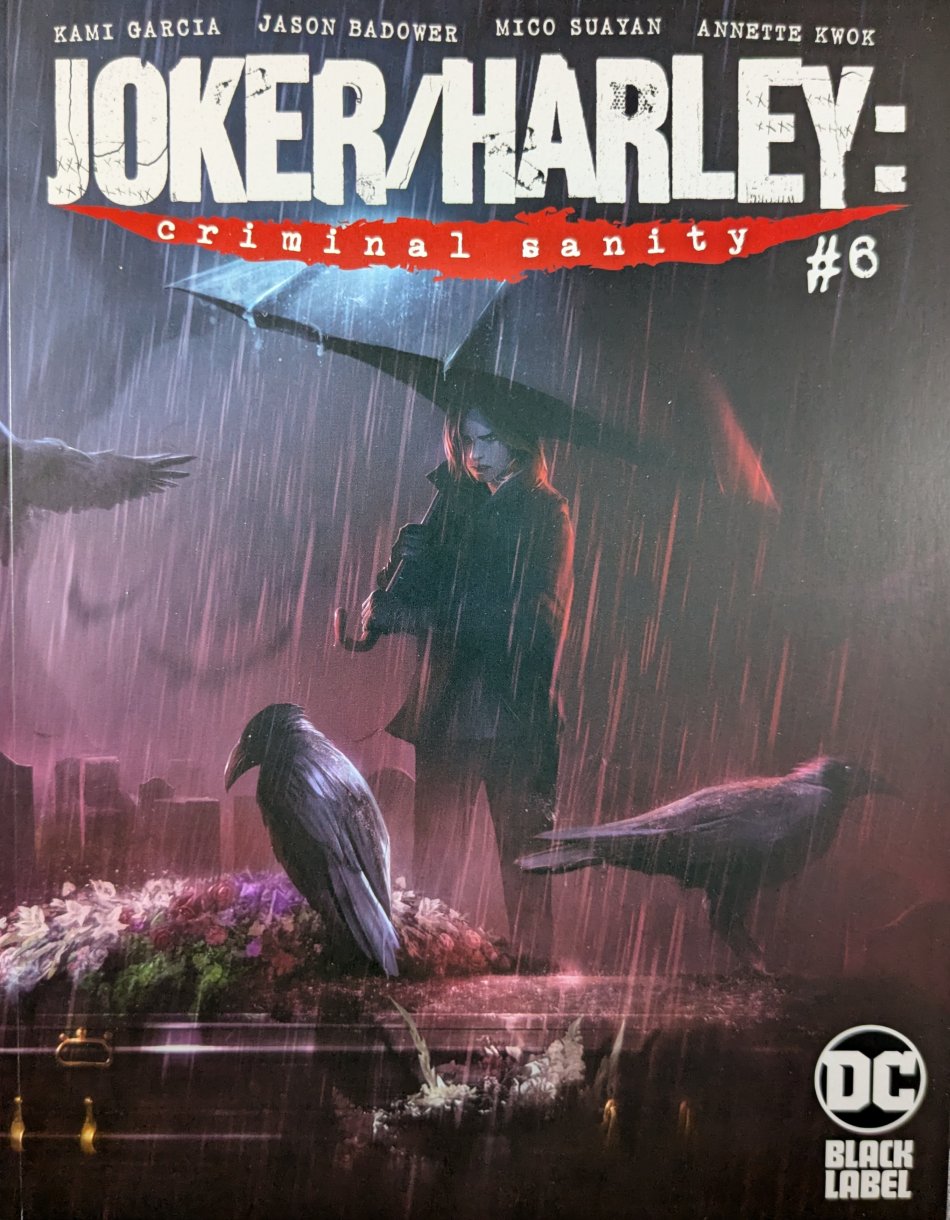 Joker / Harley: Criminal Sanity #6 Comic Book Cover Art