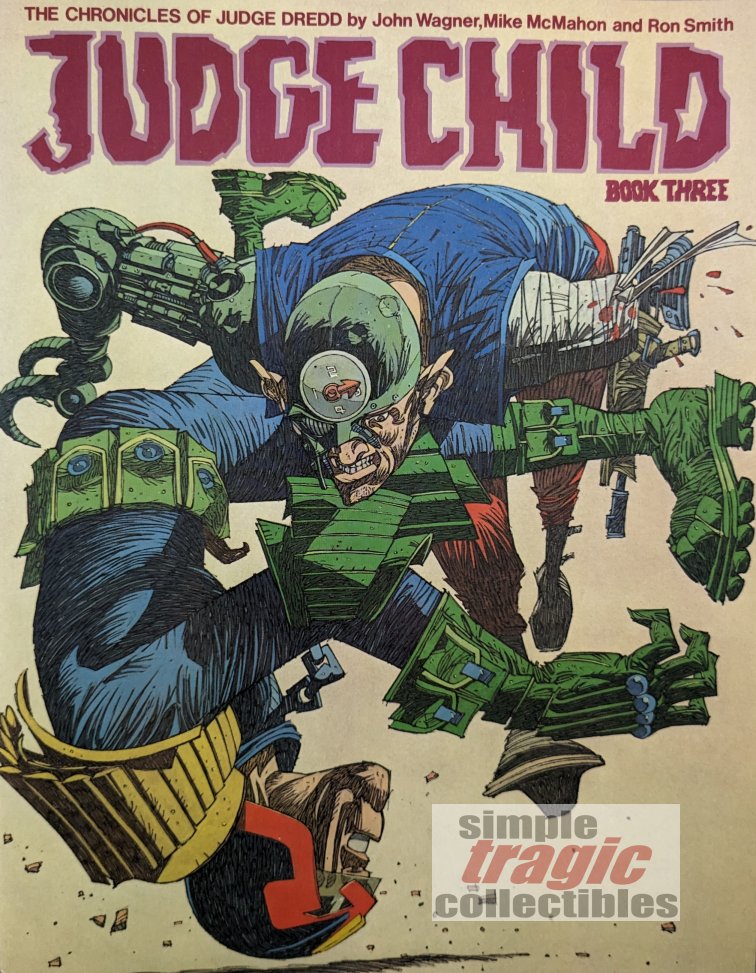 Judge Child Book Three Graphic Novel Cover Art