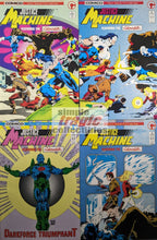 Load image into Gallery viewer, Justice Machine #1-4 Comic Book Cover Art by Mike Gustovich
