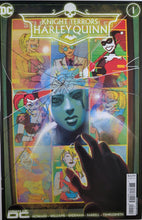 Load image into Gallery viewer, Knight Terrors: Harley Quinn #1 Comic Book Cover Art by Hayden Sherman
