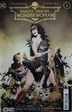 Knight Terrors: Wonder Woman #1 Comic Book Cover Art by Jae Lee
