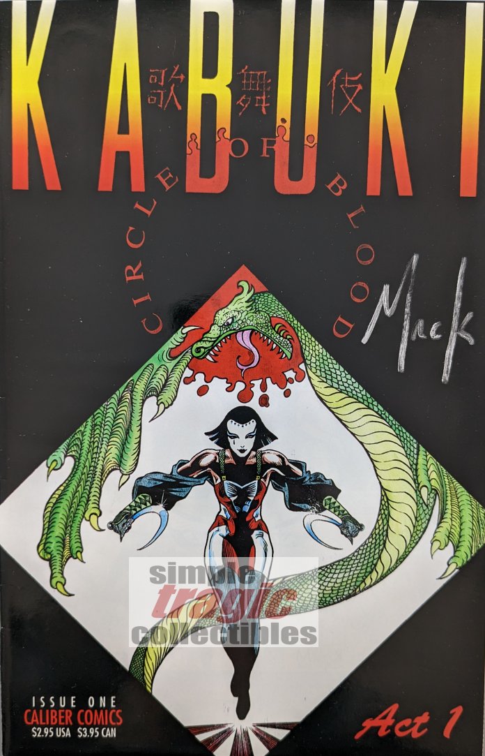 Kabuki: Circle Of Blood #1 Comic Book Cover Art by David Mack