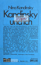 Load image into Gallery viewer, Kandinsky Und Ich Paperback Back Cover Art
