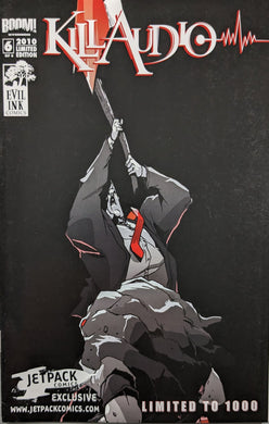 Kill Audio #6 Comic Book Cover Art
