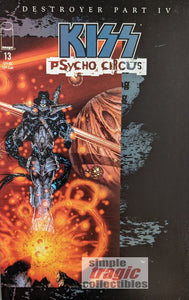 KISS: Psycho Circus #13 Comic Book Cover Art by Angel Medina