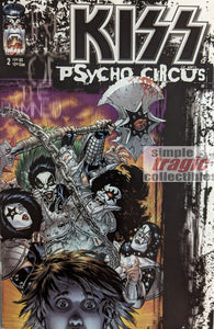 KISS: Psycho Circus #2 Comic Book Cover Art by Michael Golden