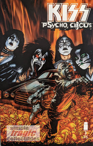 KISS: Psycho Circus #3 Comic Book Cover Art by Michael Golden