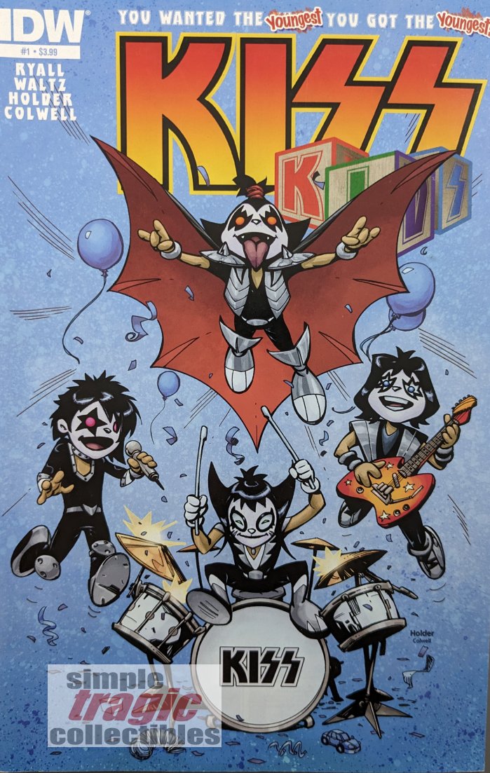 KISS Kids (2013) #1 (of 4) – Simple Tragic Collectibles