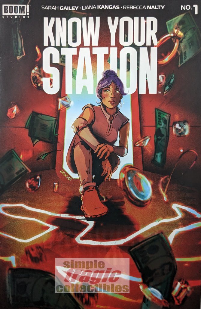 Know Your Station #1 Comic Book Cover Art