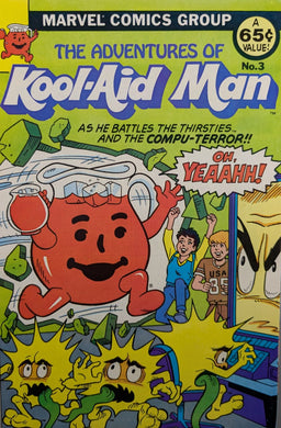 The Adventures Of Kool-Aid Man #3 Comic Book Cover Art