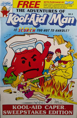 The Adventures Of Kool-Aid Man #4 Comic Book Cover Art by Dan DeCarlo