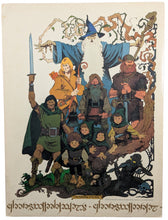Load image into Gallery viewer, The Lord Of The Rings Animated Film Press Kit Back Cover Art
