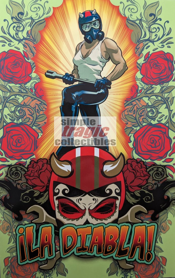 El Diabla #1 Comic Book Variant Cover Art by Eric Powell